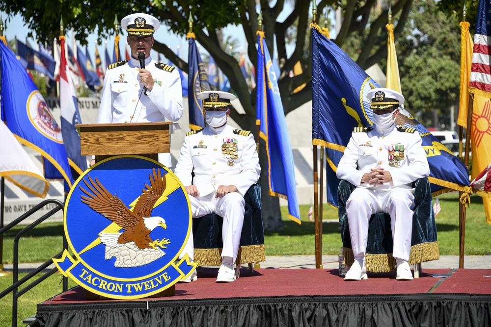 Tactical Air Control Squadron (TACRON) change of command