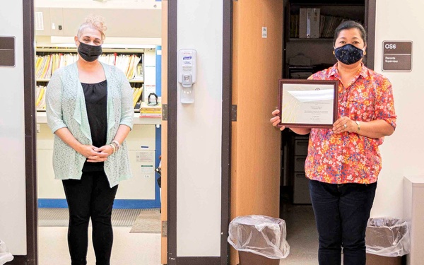 Medical Records Team lauded for Radiation Health Record Review