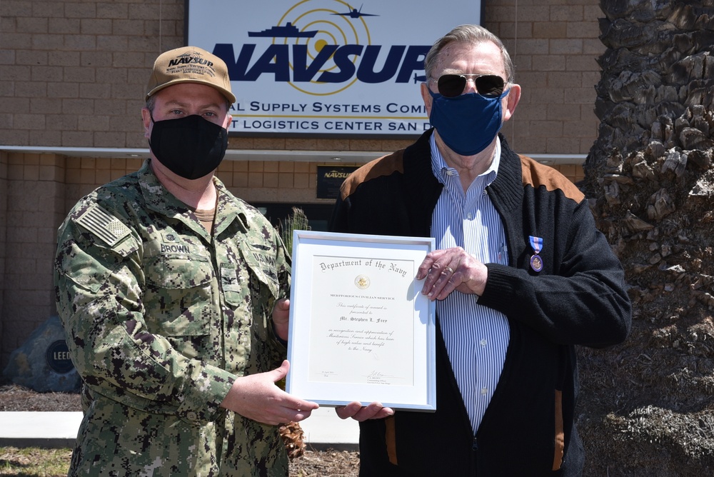 Navy civilian retires after 54-year career with the federal government