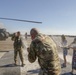 Lt. Col. Lee Robinson completes final flight at Hunter Army Airfield, Georgia.