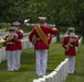 Marines conduct a Full Honors Funeral for General John K. Davis at Arlington National Cemetery