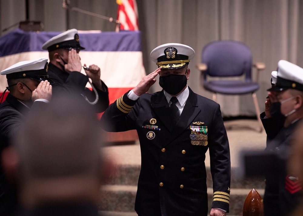 DVIDS - Images - USS Seawolf Turns Over Command [Image 3 of 3]