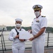 USCIS Naturalization Ceremony onboard USS Mustin (DDG 89)