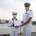 USCIS Naturalization Ceremony onboard USS Mustin (DDG 89)