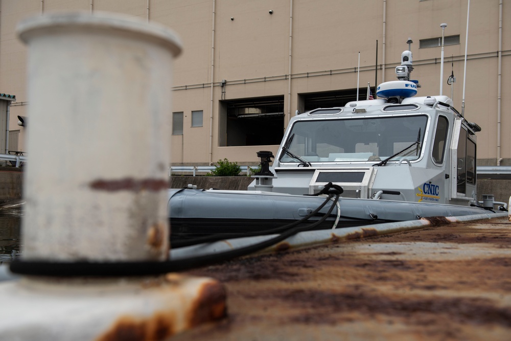 CFAY Harbor Security Conducts Patrol