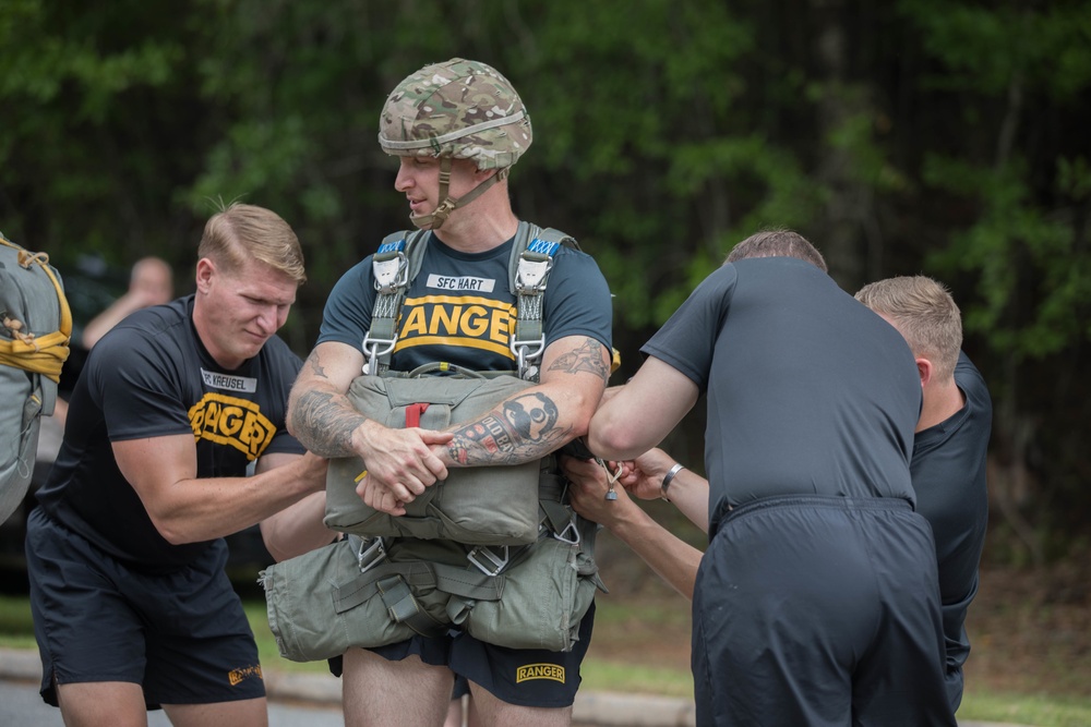 5TH RANGER TRAINING BATTALION WATER JUMP