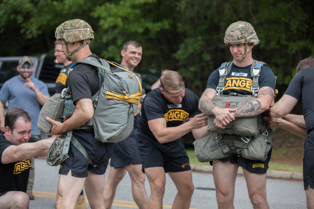 5TH RANGER TRAINING BATTALION WATER JUMP