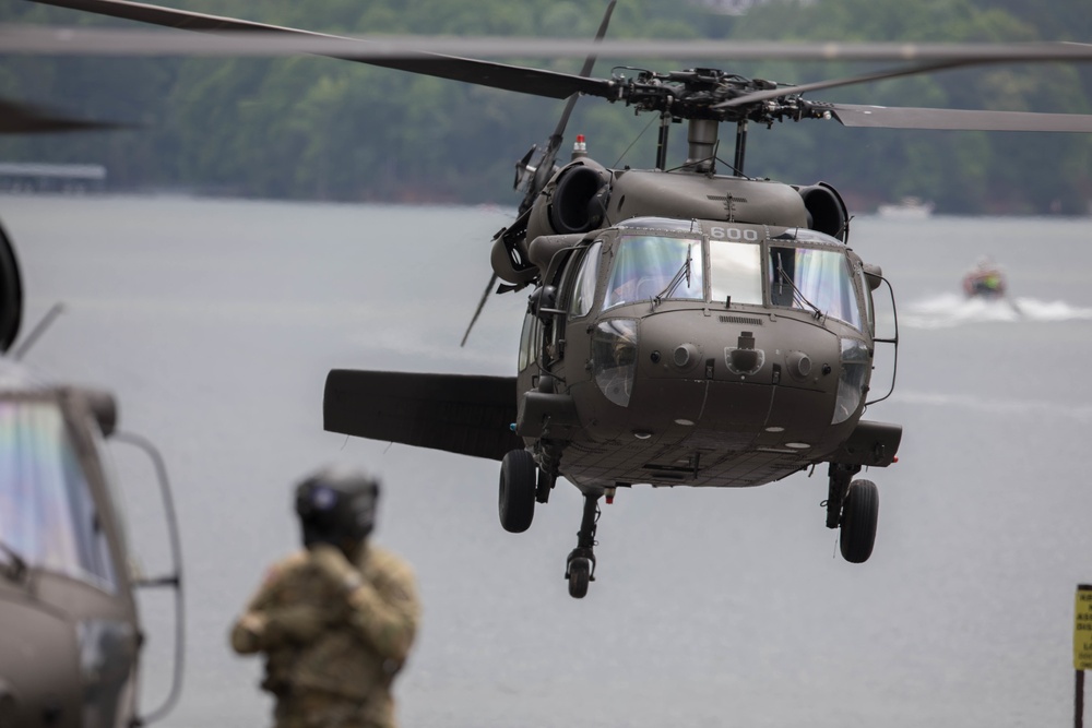 5TH RANGER TRAINING BATTALION WATER JUMP