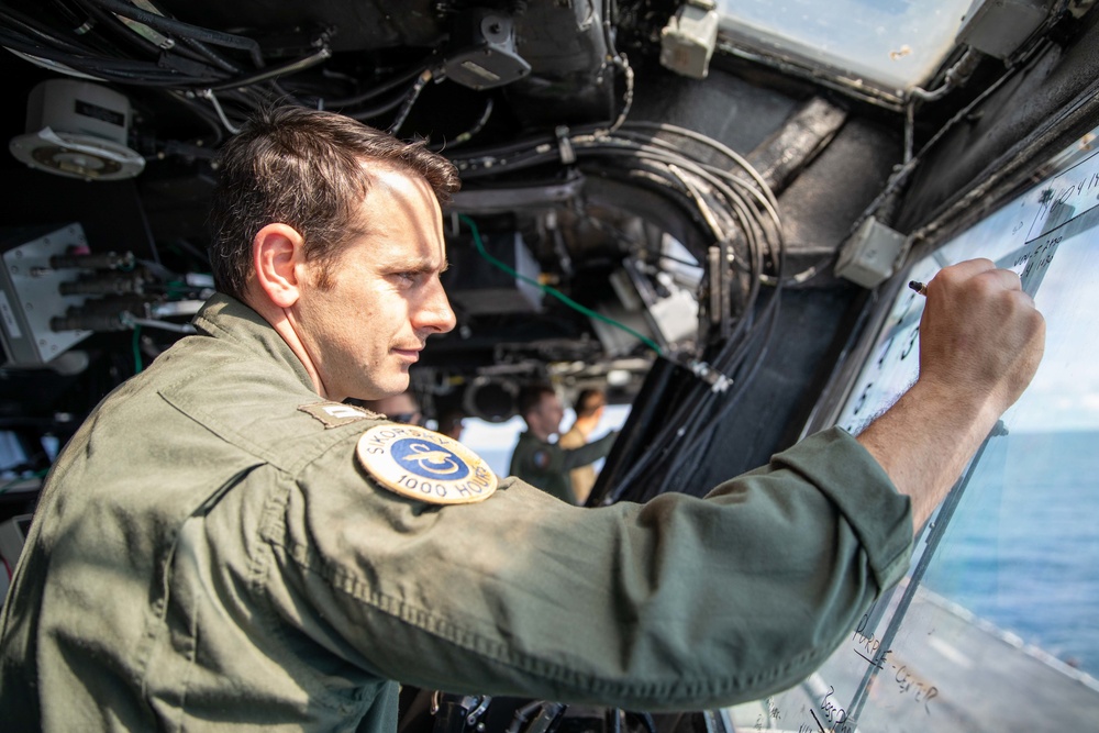 USS Iwo Jima Operates In North Sea