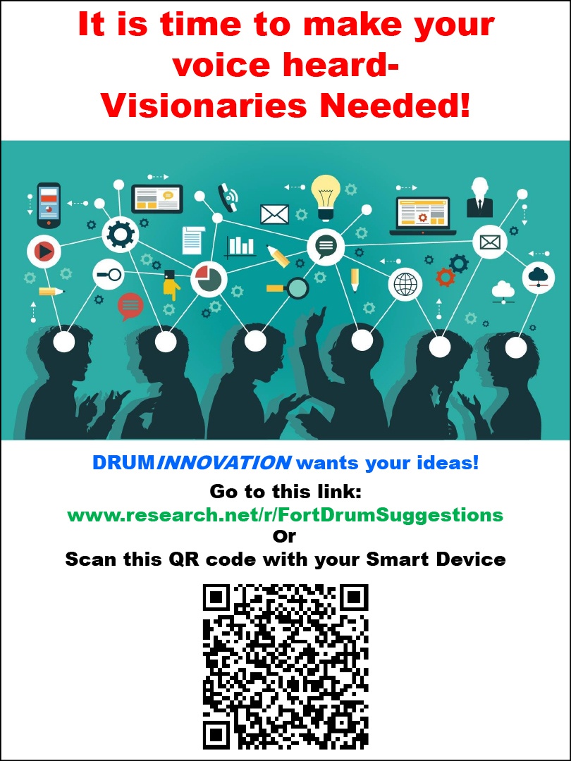 DVIDS News DrumInnovation seeks innovative ideas from Fort Drum