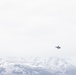 Chugach Mountains host an F-16 Fighting Falcon during NE21