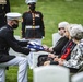 Military Funeral Honors with Funeral Escort are Conducted for retired Assistant Commandant of the U.S. Marine Corps Gen. John Kerry Davis