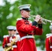 Military Funeral Honors with Funeral Escort are Conducted for retired Assistant Commandant of the U.S. Marine Corps Gen. John Kerry Davis