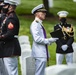 Military Funeral Honors with Funeral Escort are Conducted for retired Assistant Commandant of the U.S. Marine Corps Gen. John Kerry Davis