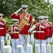 Military Funeral Honors with Funeral Escort are Conducted for retired Assistant Commandant of the U.S. Marine Corps Gen. John Kerry Davis