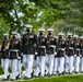 Military Funeral Honors with Funeral Escort are Conducted for retired Assistant Commandant of the U.S. Marine Corps Gen. John Kerry Davis