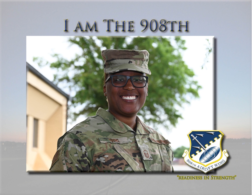 I am The 908th: Senior Master Sgt. Ce'Drea Young