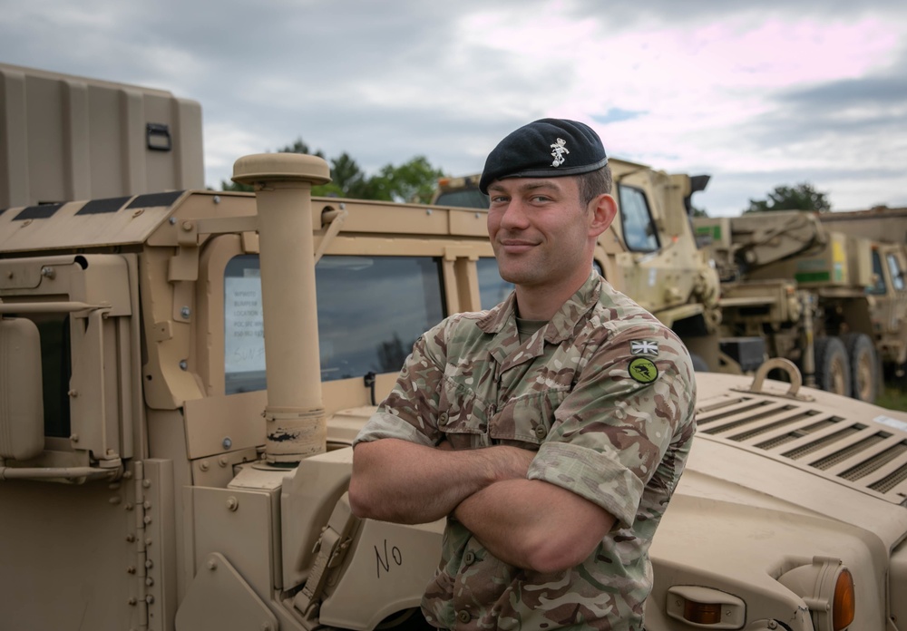 British Lance Cpl. helps keep Army rolling along
