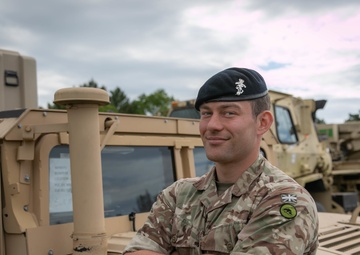 British Lance Cpl. helps keep Army rolling along