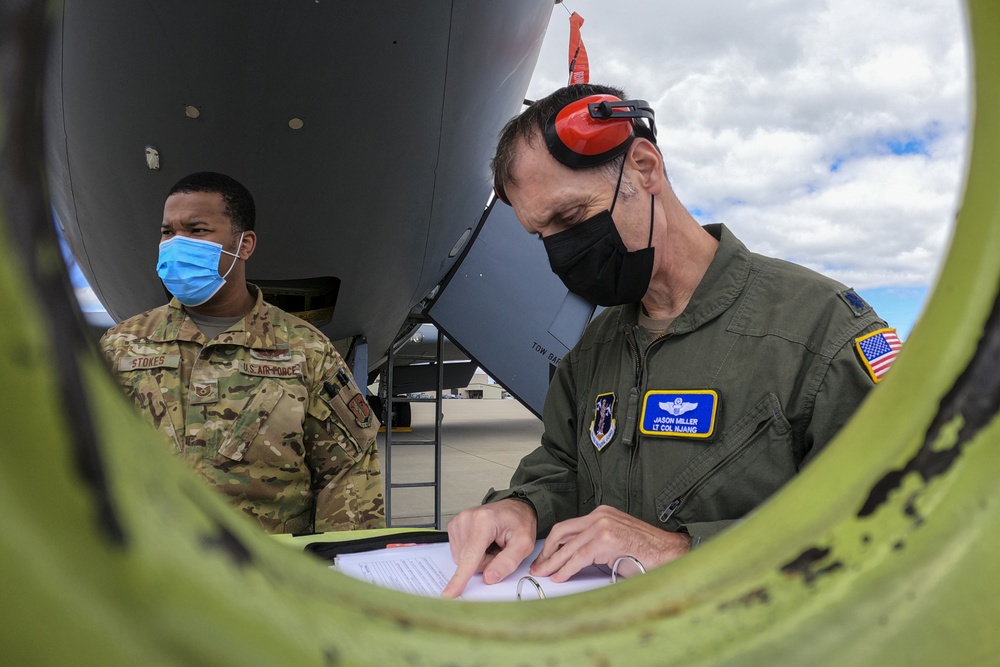 Stratotanker pre-flight checks