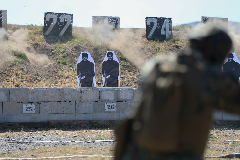 MCAS Miramar Marines conduct stress shoot