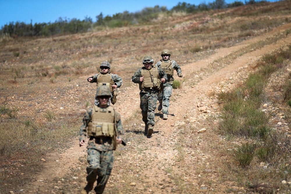 MCAS Miramar Marines conduct stress shoot