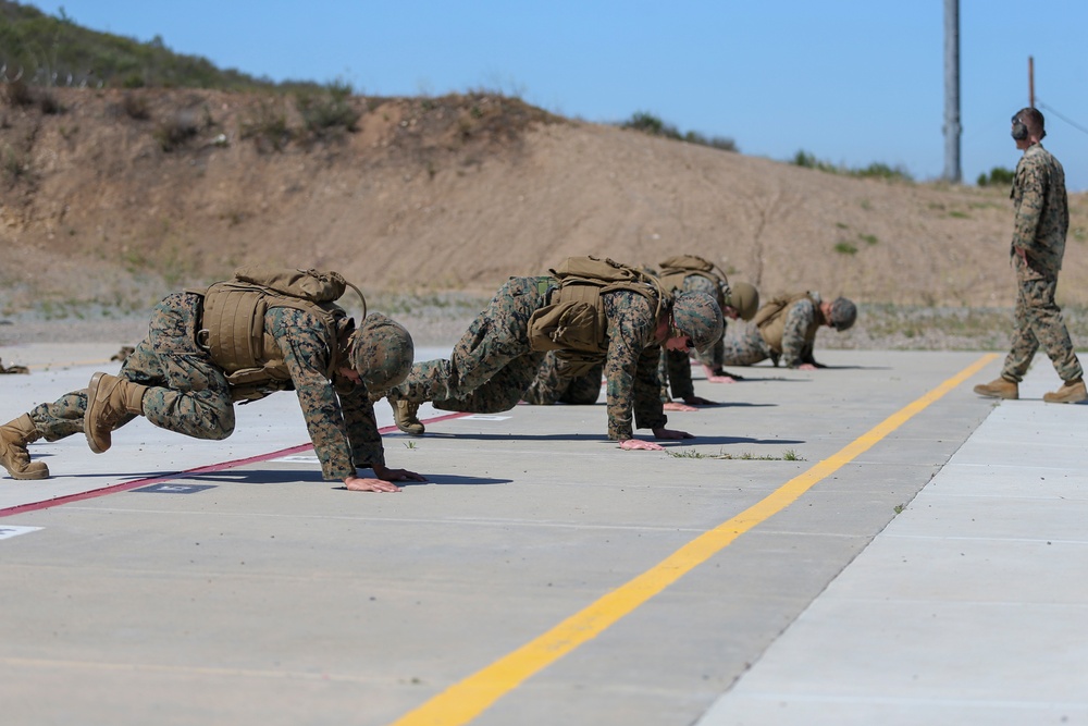 MCAS Miramar Marines conduct stress shoot