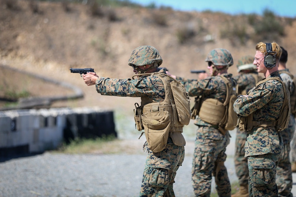 MCAS Miramar Marines conduct stress shoot