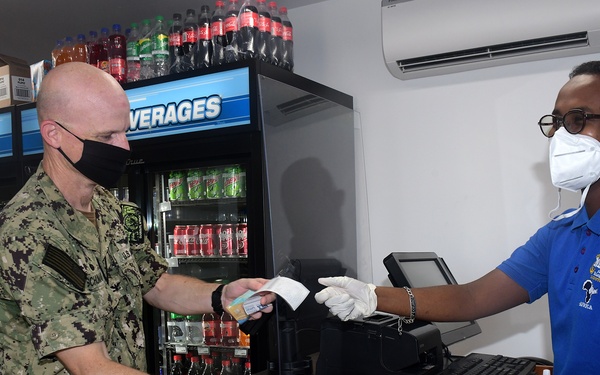 Camp Lemonnier Navy Exchange, CLU Mart, Grand Opening