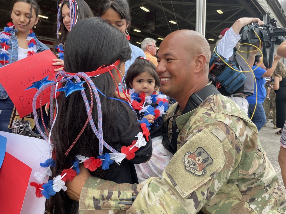 202nd RED HORSE return from middle east deployment