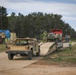 U.S. vehicles and equipment en route to Slovenia