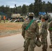 U.S. vehicles and equipment en route to Slovenia