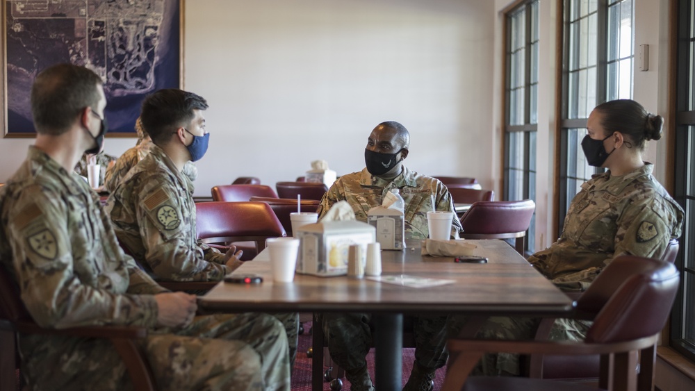 ANG Command Chief visits 290th JCSS in Tampa