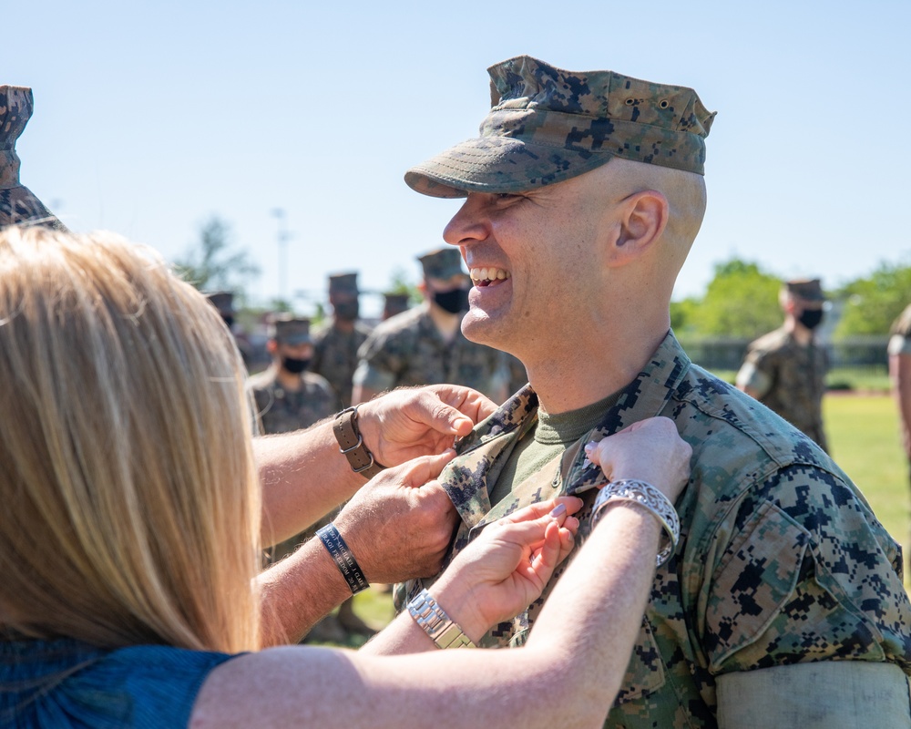 Colonel Burkett Promotion Ceremony