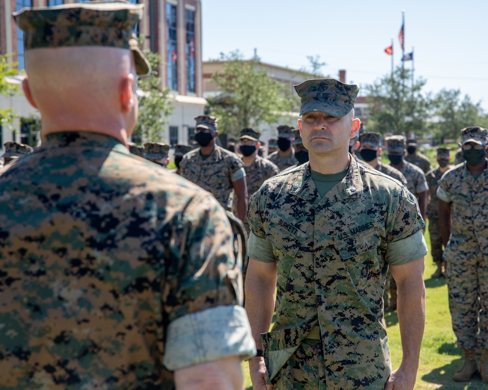 Colonel Burkett Promotion Ceremony