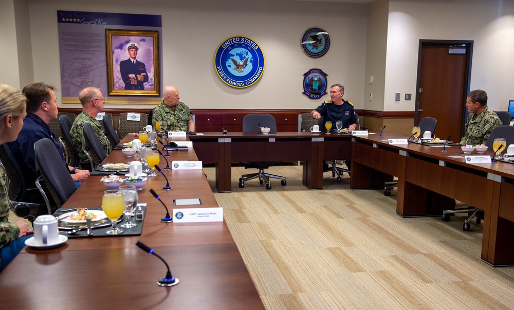 U.K. Royal Navy Adm. Radakin Visits USFFC