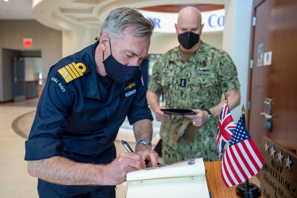 U.K. Royal Navy Adm. Radakin Visits USFFC