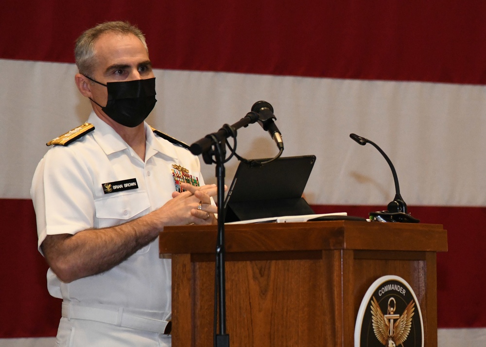 NAVIFOR Holds Change of Command