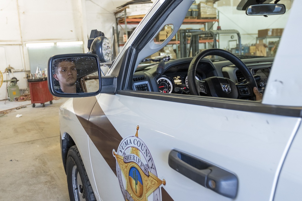 AZ Guard Task Force Badge Support Yuma County Sheriffs