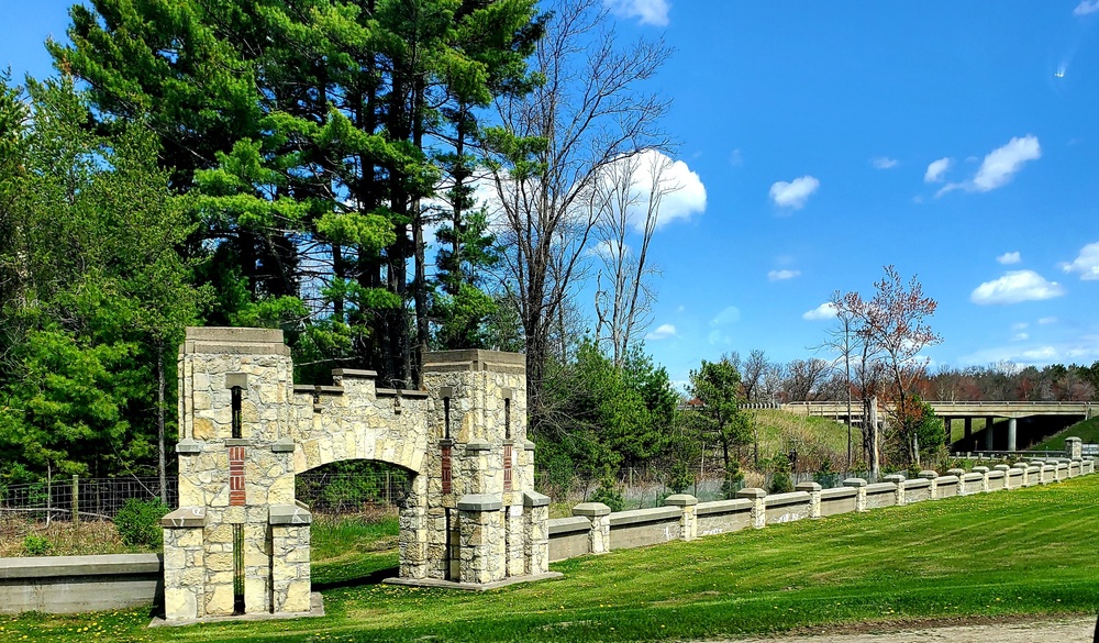 Fort McCoy Stone Gates