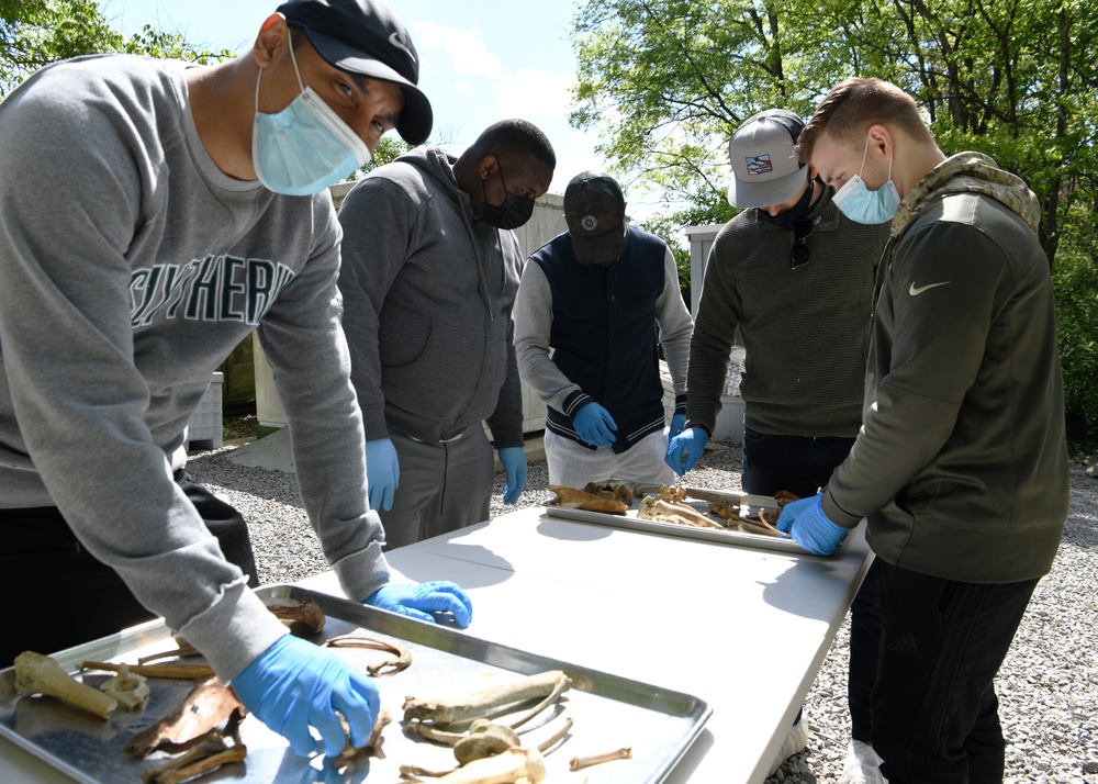 104th Fighter Wing Force Support Squadron trains at Forensic Anthropology Center