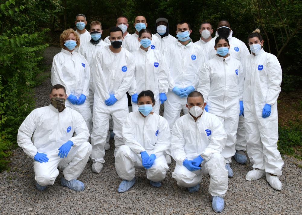 104th Fighter Wing Force Support Squadron trains at Forensic Anthropology Center
