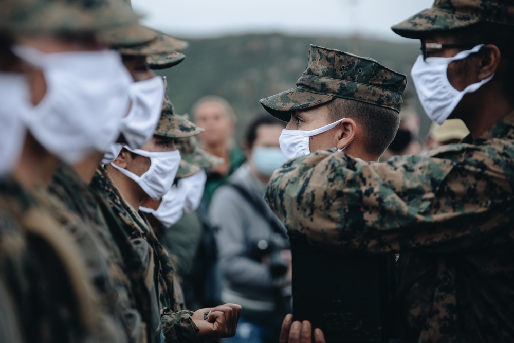 MCRD San Diego: Lima Company EGA Ceremony