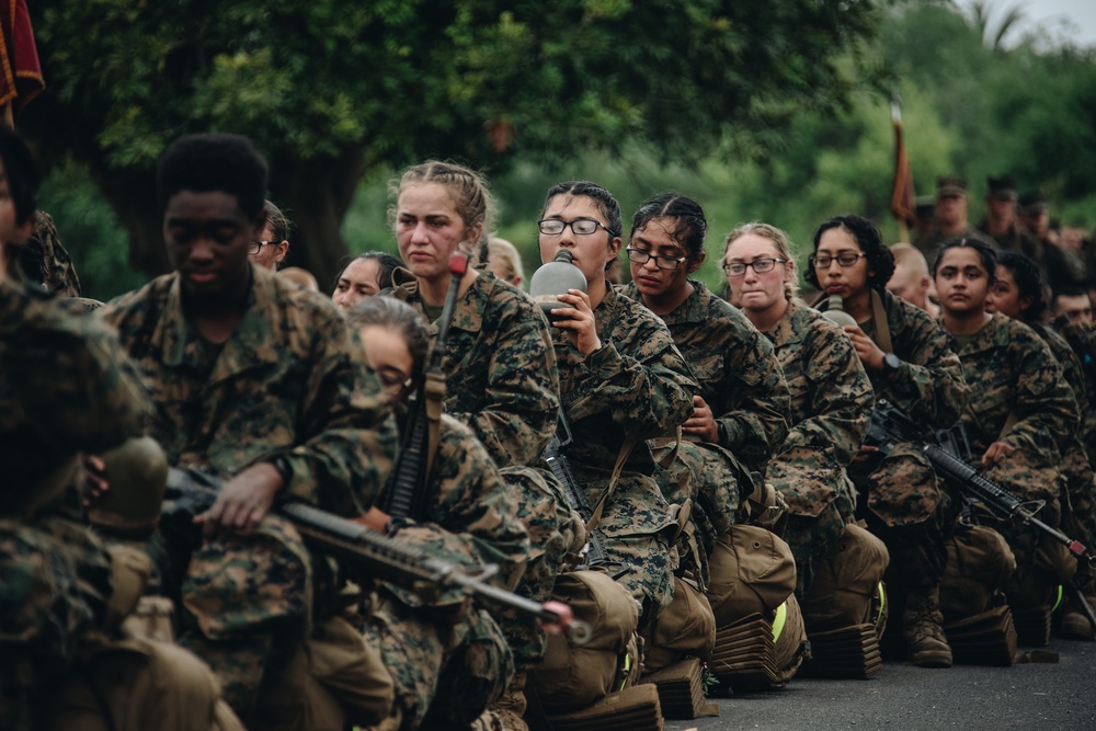 MCRD San Diego: Lima Company EGA Ceremony