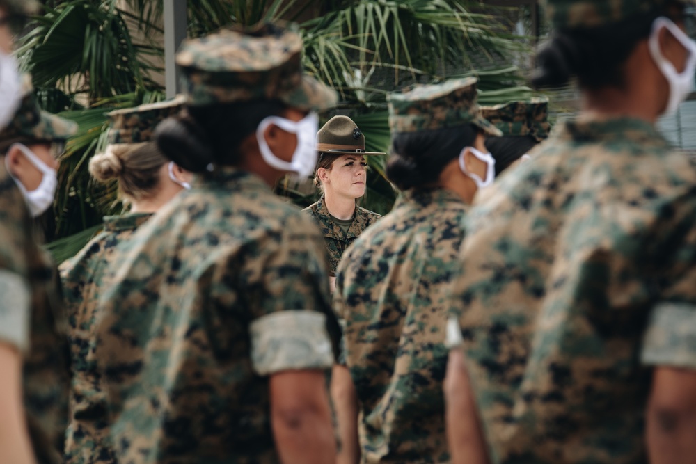 MCRD San Diego: Lima Company EGA Ceremony