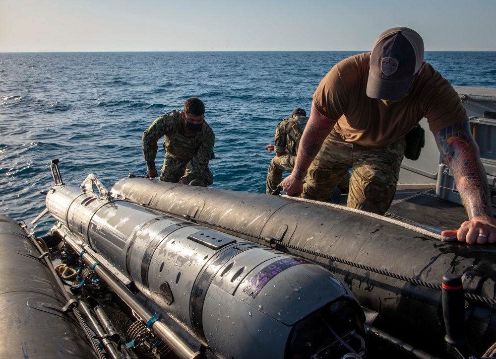 CTF 56 Mark VI Underwater Unmanned Vehicle Training