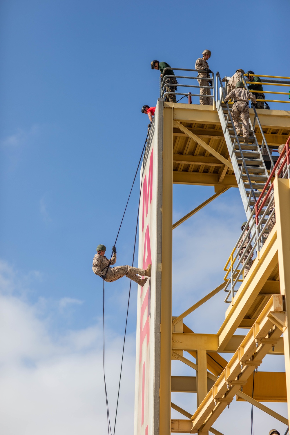 Bravo Company Rappel Tower