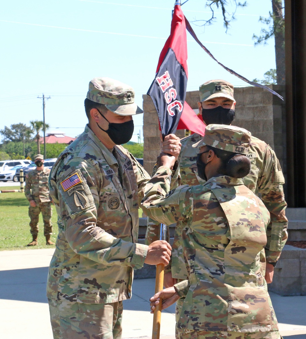 3rd ID's headquarters company conducts change of command ceremony