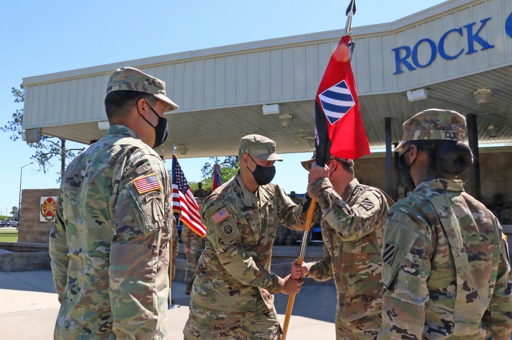 3rd ID's headquarters company conducts change of command ceremony