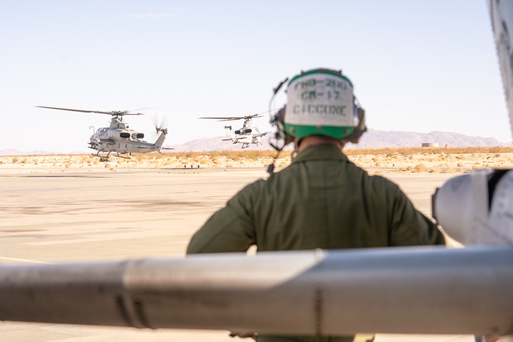 Marines maintain, fly aircraft while participating in MWX